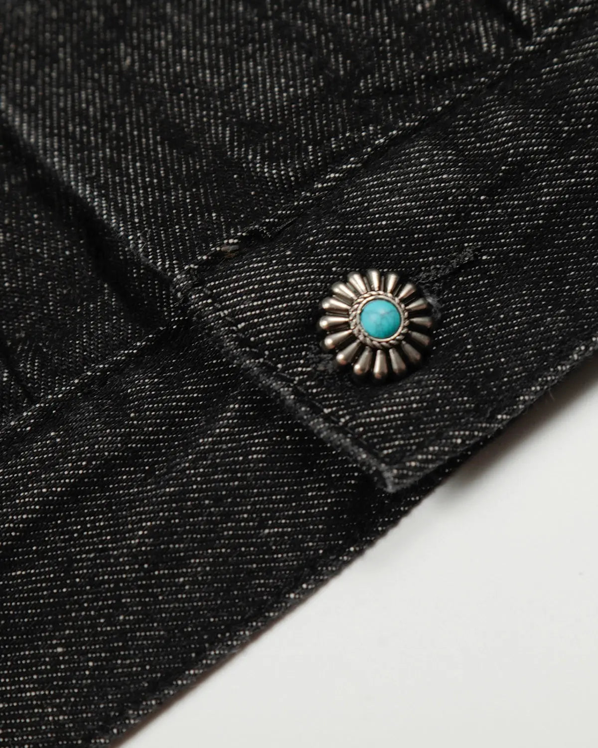Raw Clasp Denim Jacket