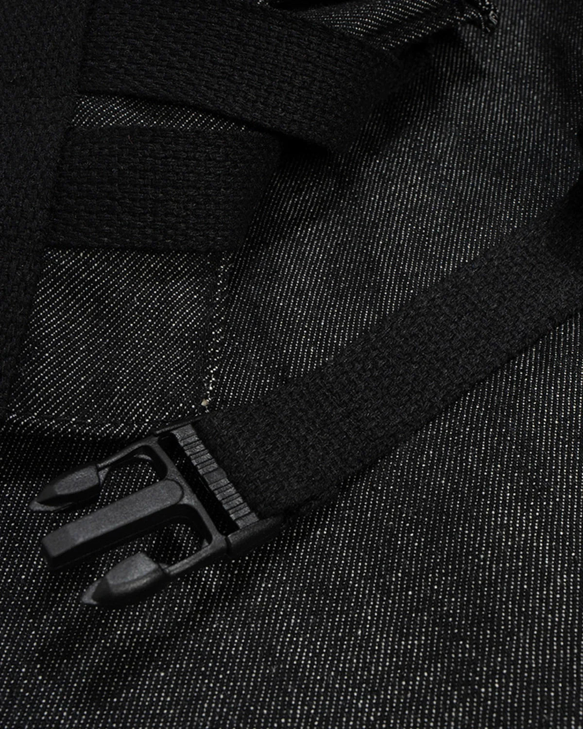 Raw Denim Tactical Cargo Jorts