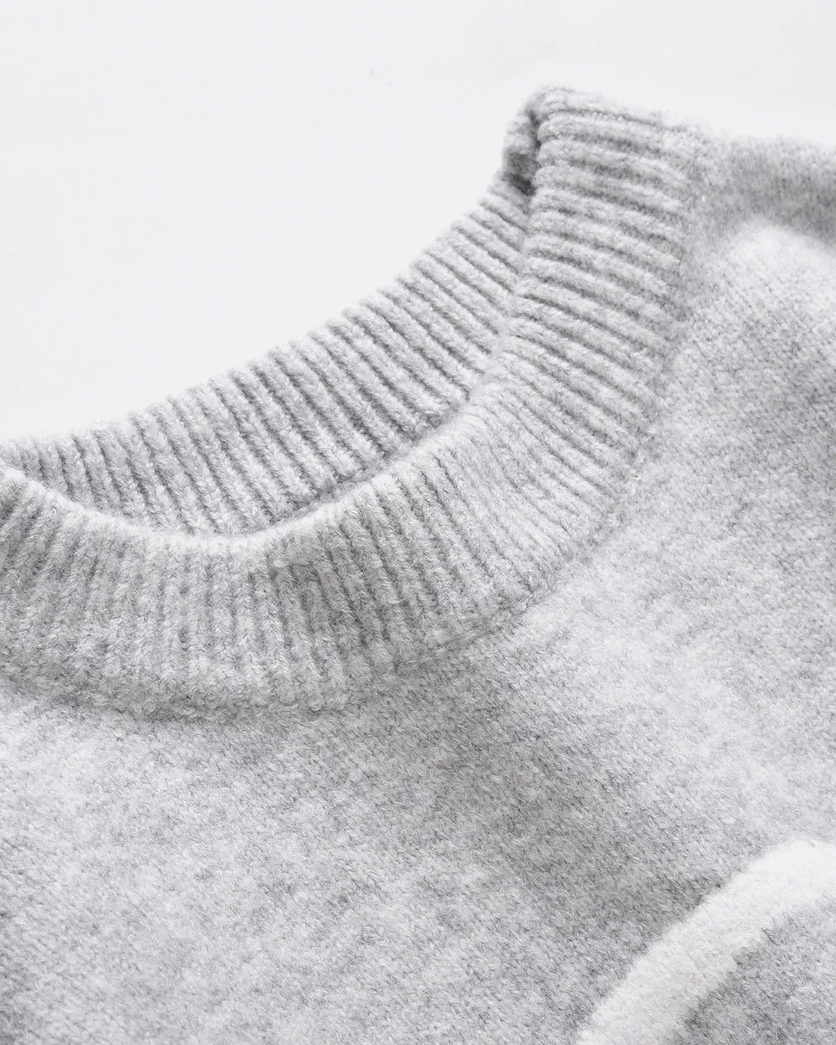 Script Letter Graphic Knit Sweater