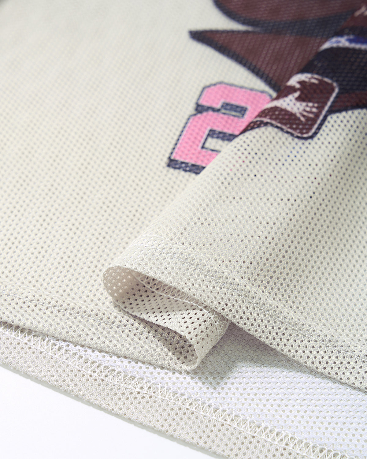 Retro Graphic Mesh Jersey