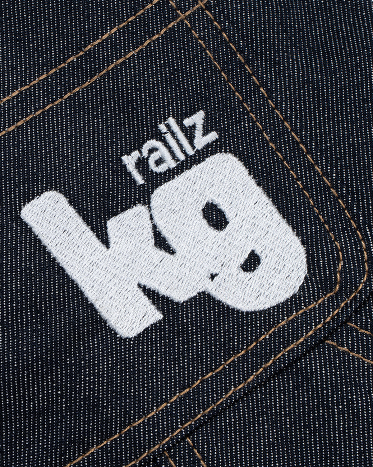 Raw Denim Carpenter Long Jorts