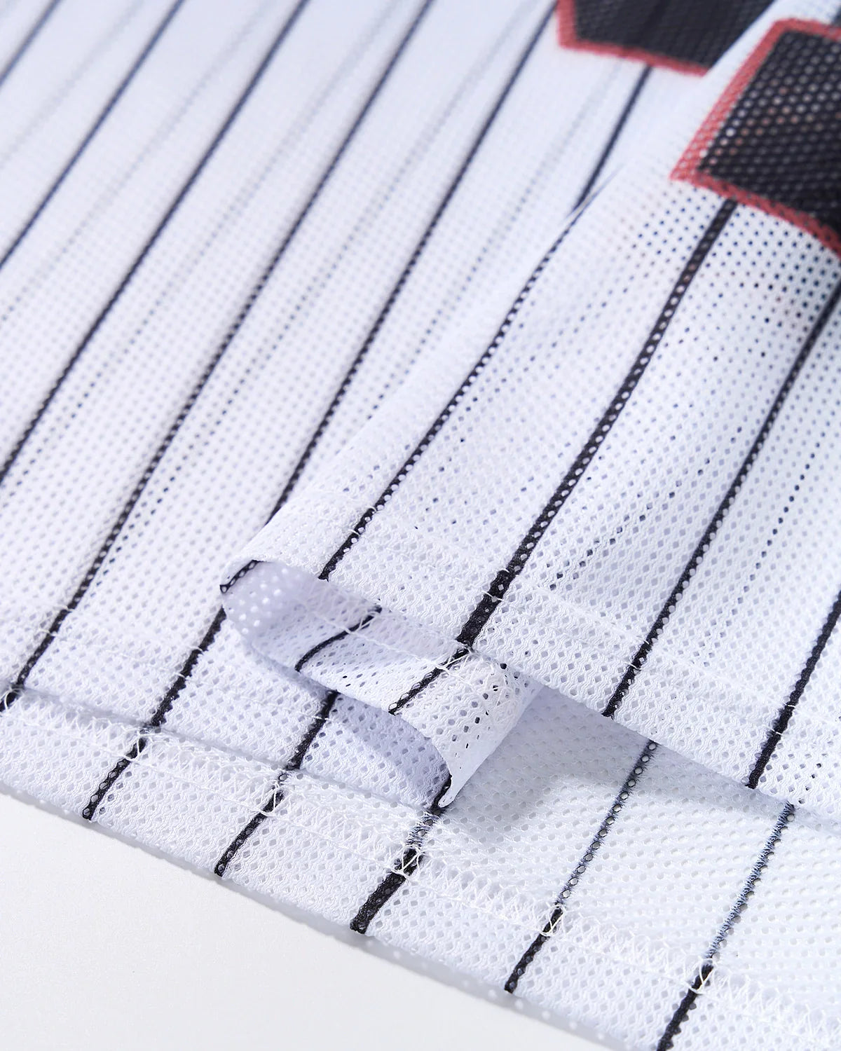 Pinstripe Number Mesh Jersey