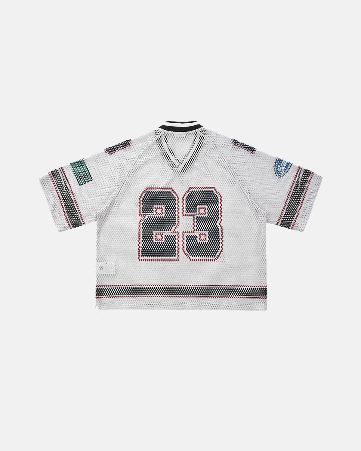 Camiseta de malla Patchwork 23