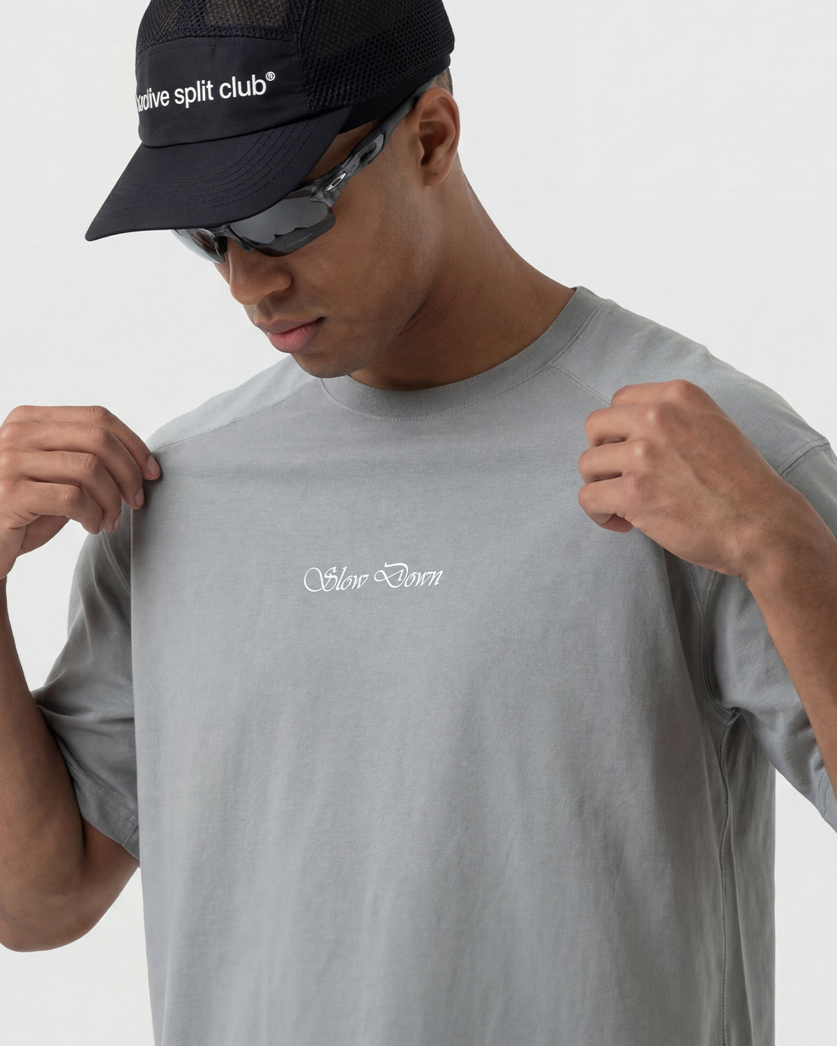 T-shirt de sport à motif révélé par l'eau