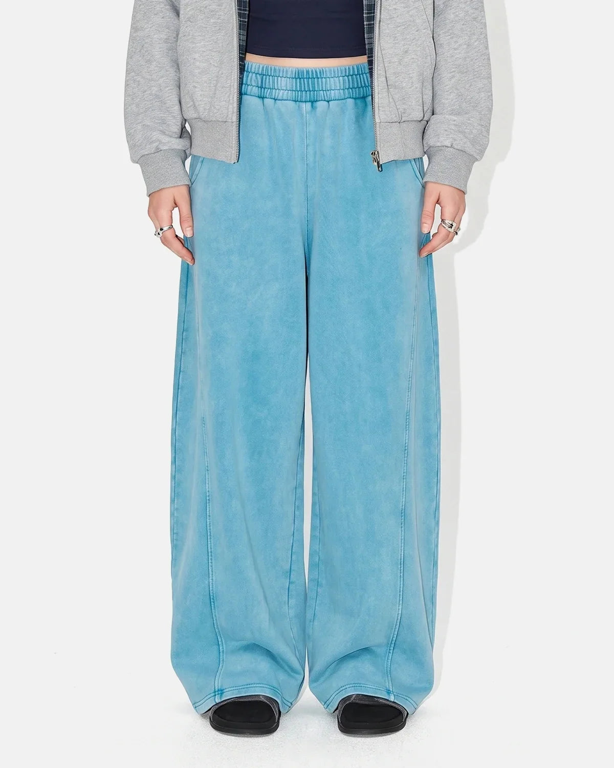 Acid Washed Barrel Sweatpants