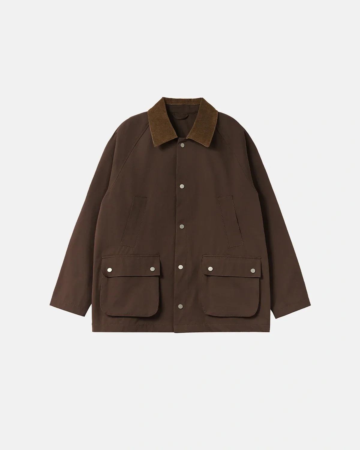 Veste boutonnée à poches utilitaires