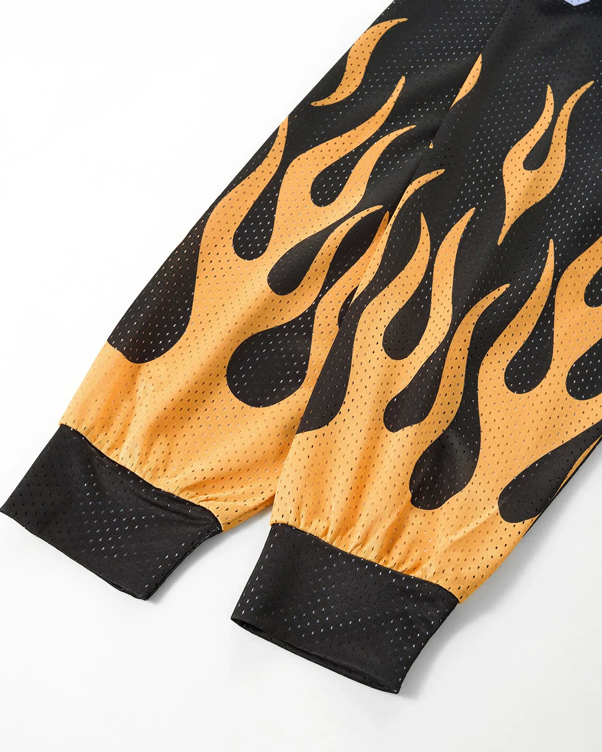 NO.23 & Flame Print Mesh Tees