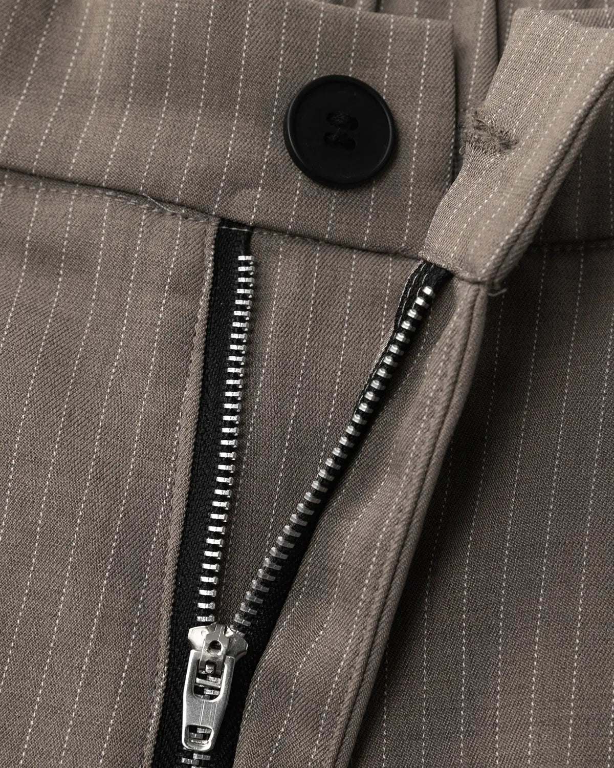 Pinstripe Pleated Tailored Shorts