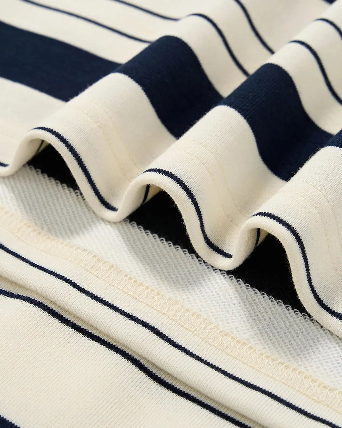 Striped Rugby Polo Shirt