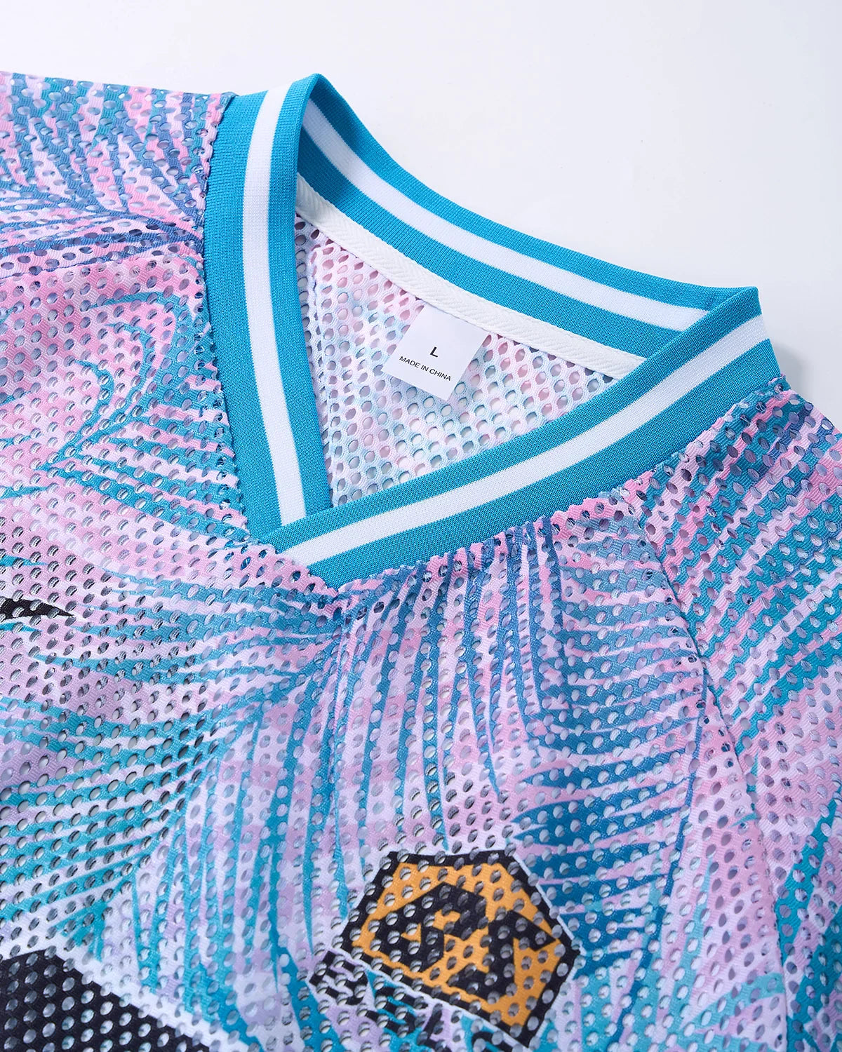 Oversized Mesh Football Jersey
