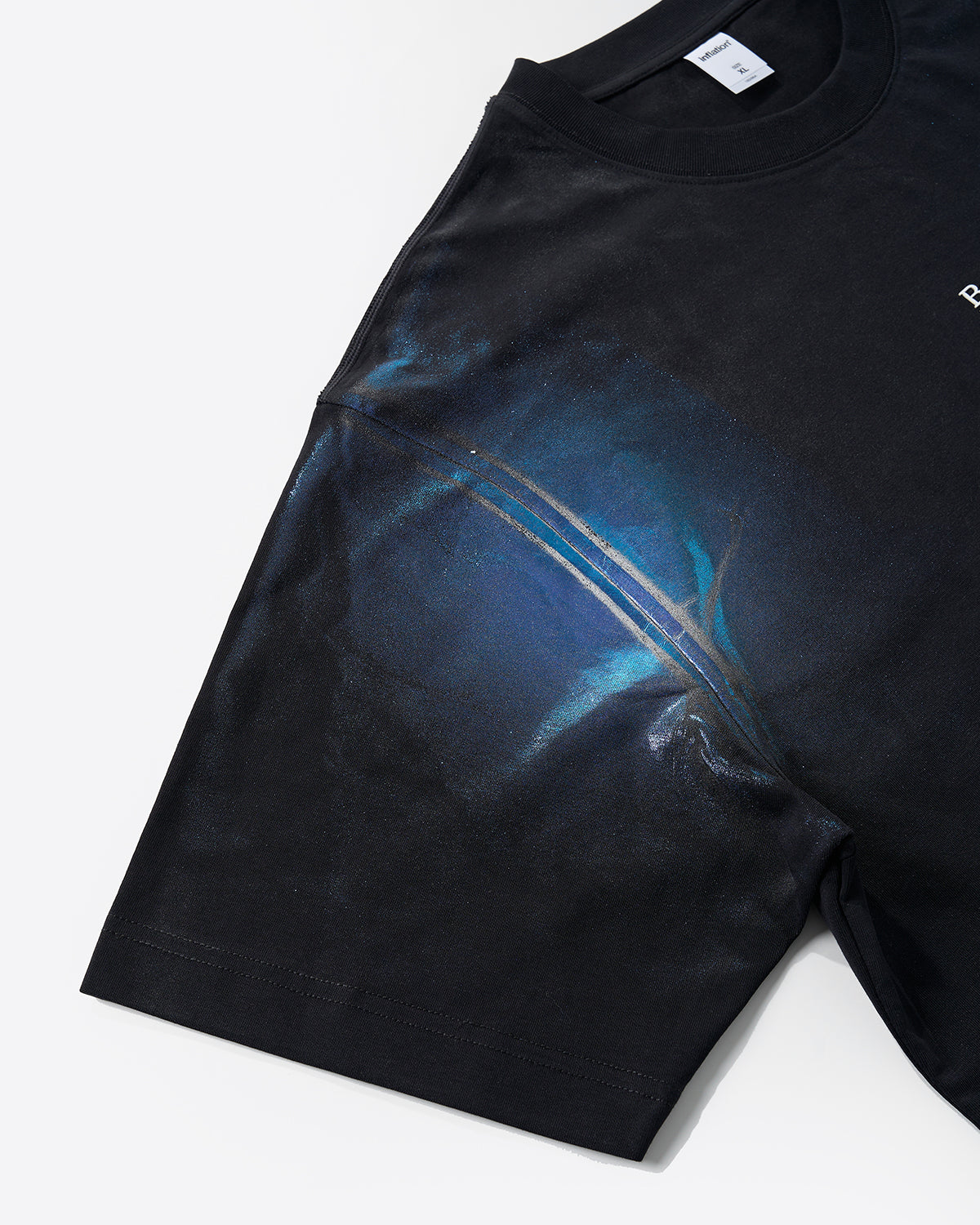 Iridescent Shimmer Oversized T-Shirt