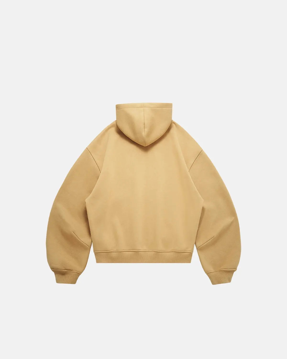 High Collar Fleece Double Zip-Up Hoodies MADXMARX