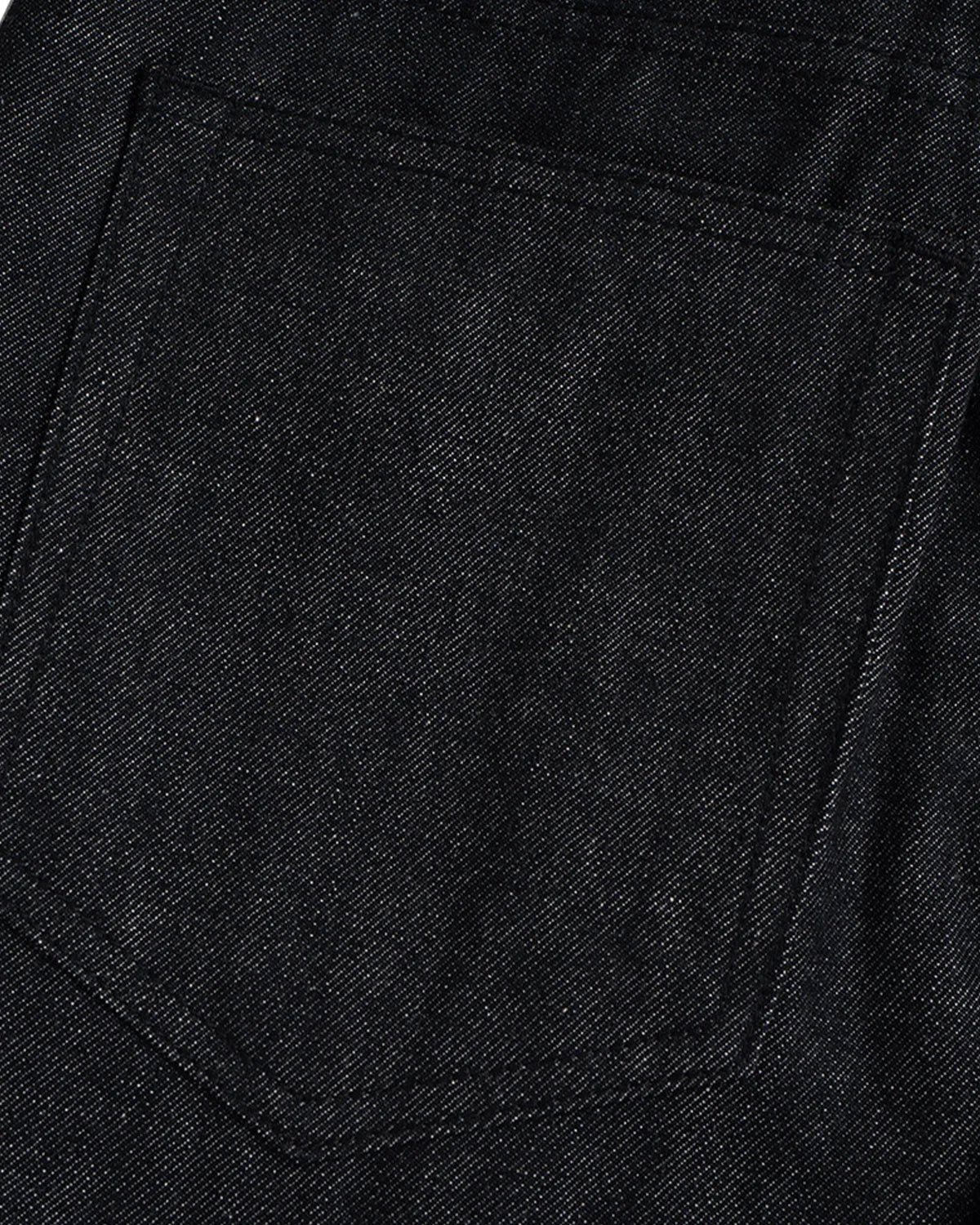 Buttons Up Raw Baggy Jeans