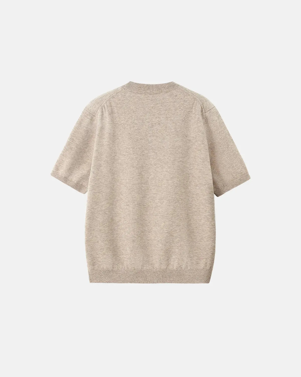 Knitwear Short-sleeved Crewneck Tee