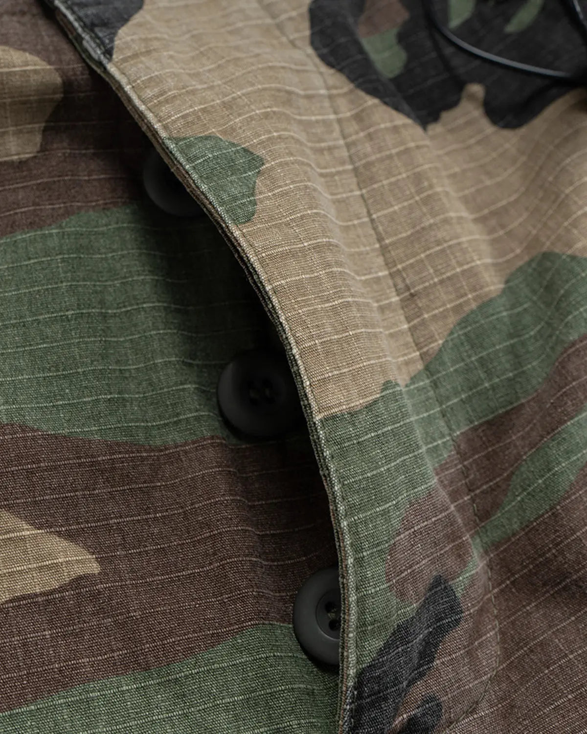 Oversized Camo Cargo Longline Shorts