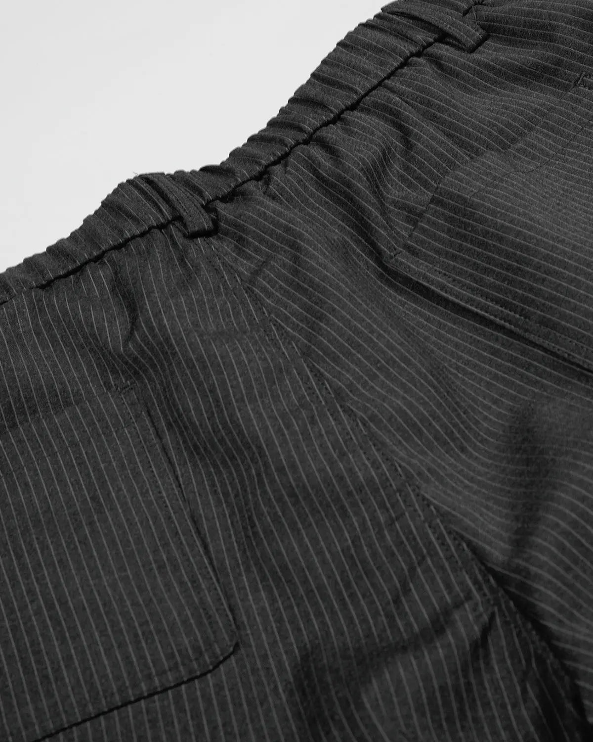 Pinstripe Stud Detail Tailored Shorts
