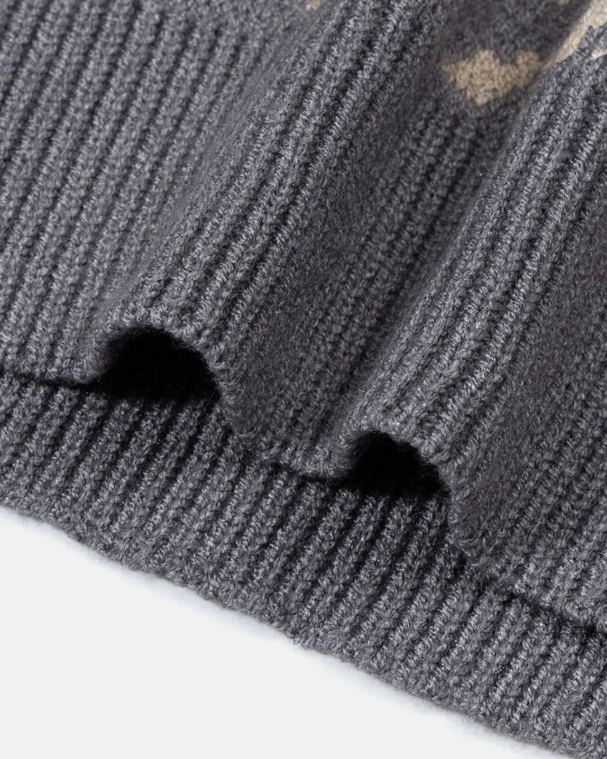 Comic Graphic Crew Neck Knit Sweater