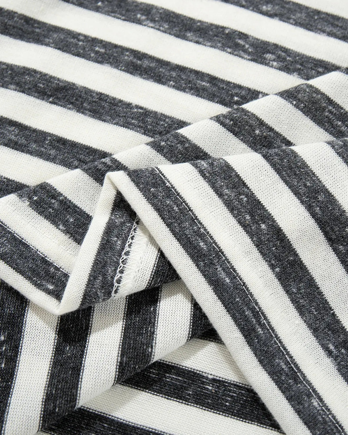 Striped Henley Relaxed T-shirt