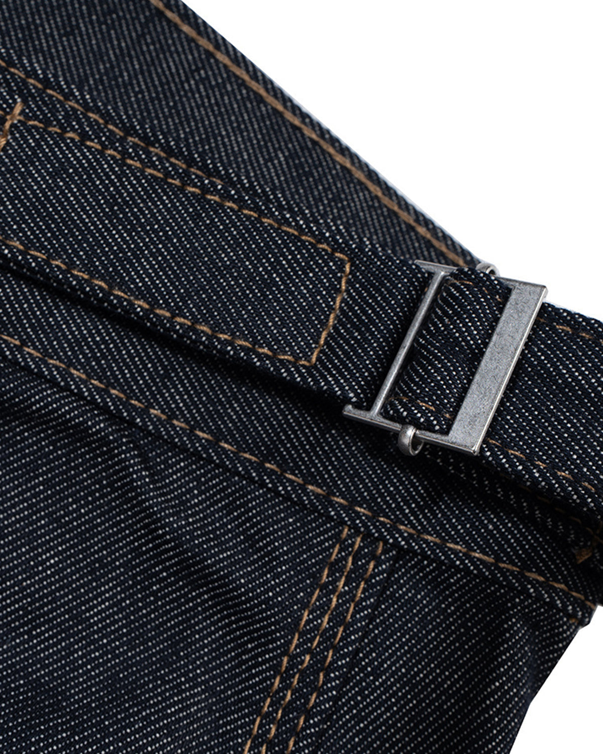 Raw Denim Carpenter Long Jorts