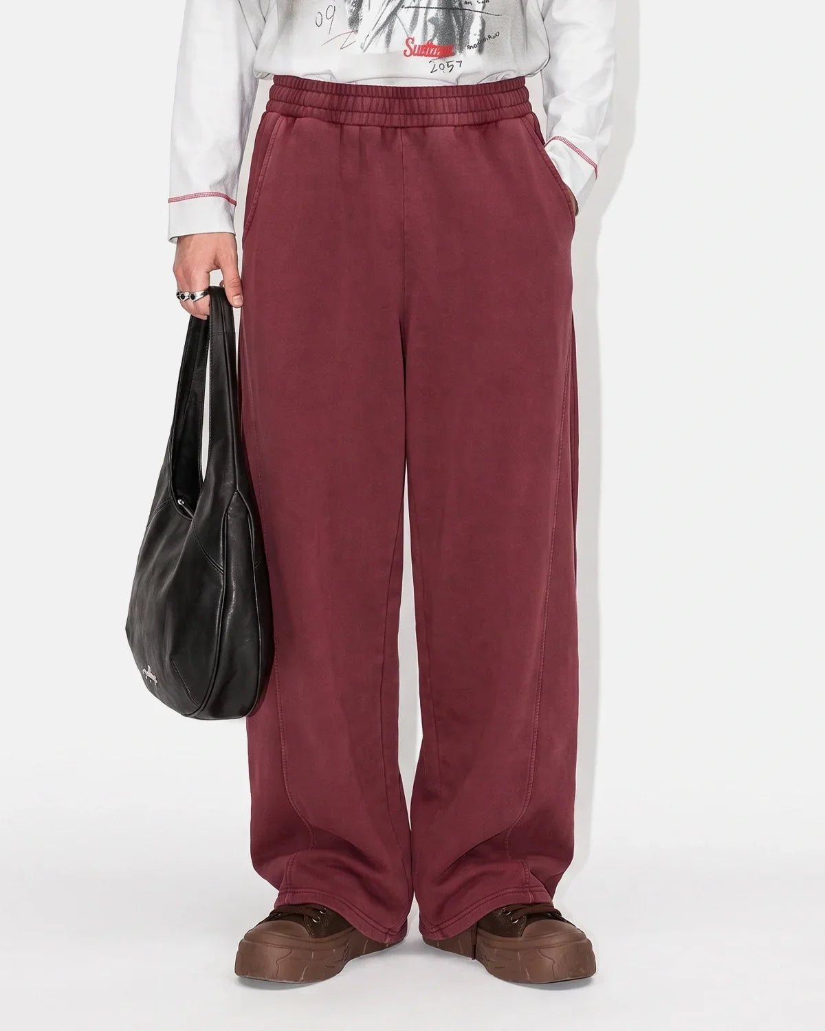 Acid Washed Barrel Sweatpants