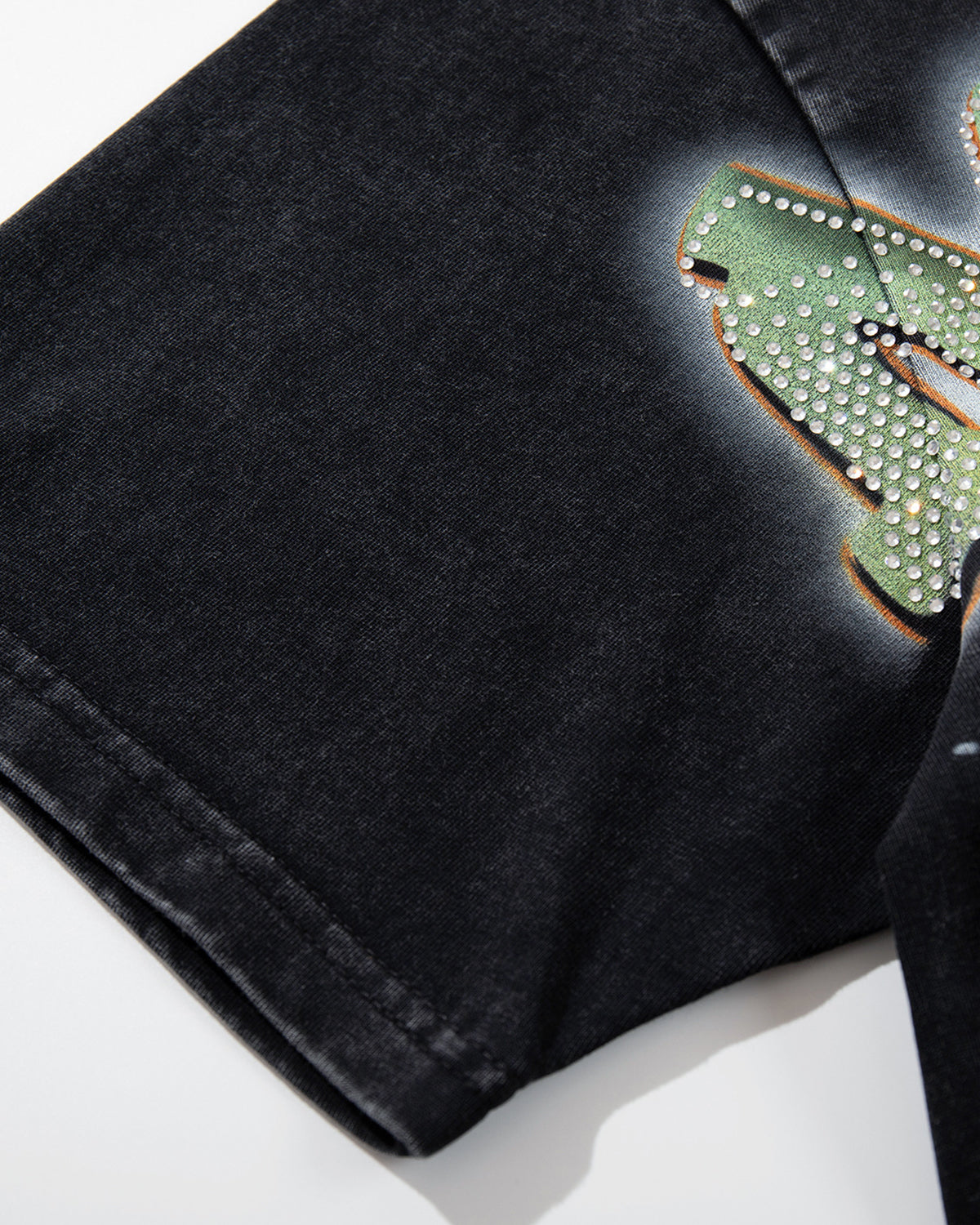 Vintage Rhinestone Graphic T-Shirt