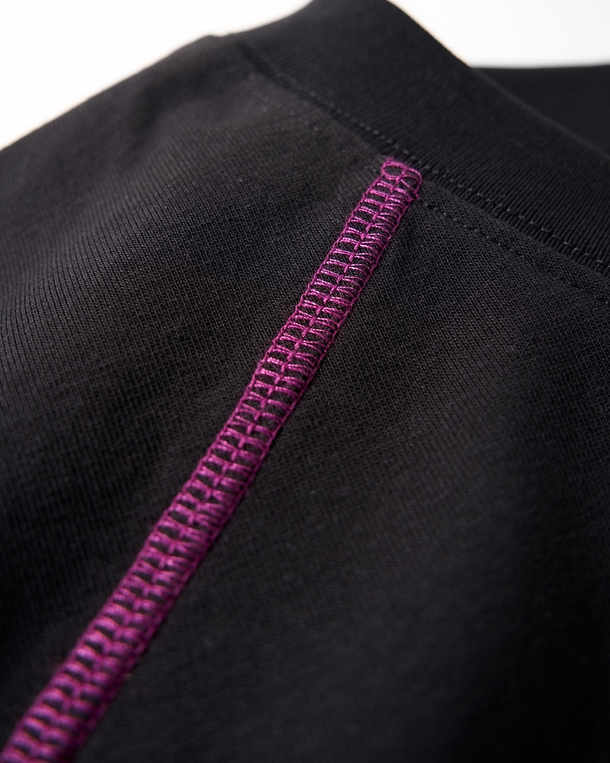 Glow-in-the-Dark Stitching Oversized T-Shirt