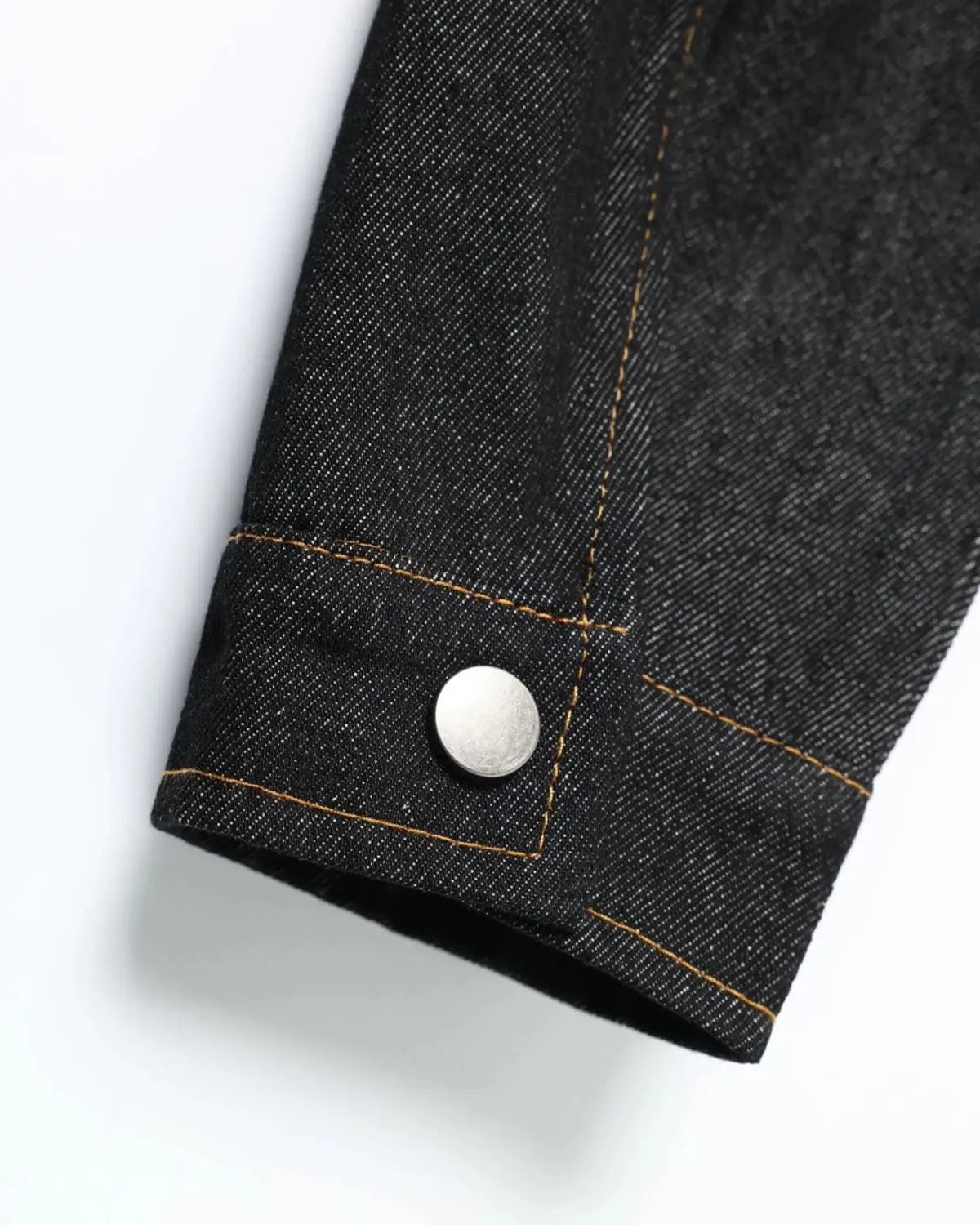 Metal Toggle Raw Denim Jacket