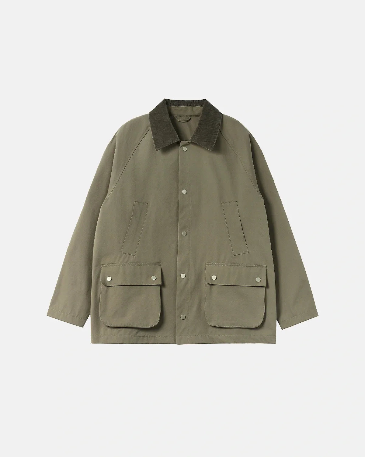 Veste boutonnée à poches utilitaires