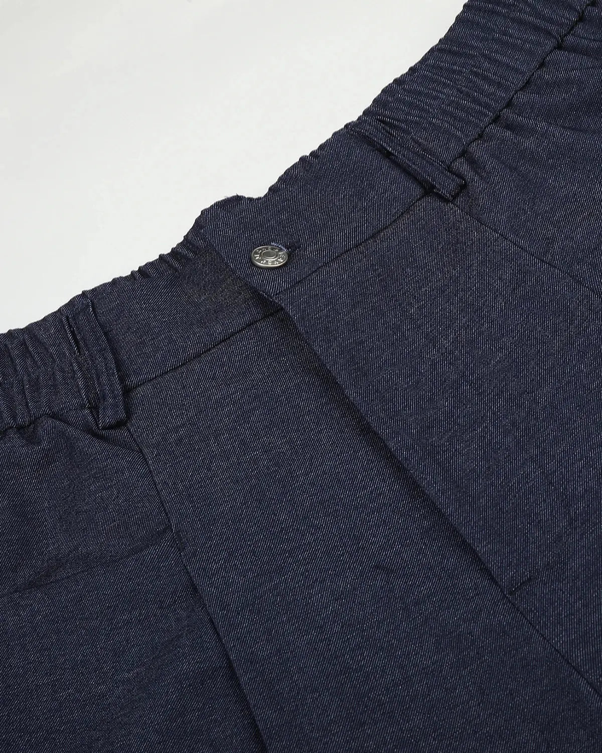 Pleated Wide-Leg Tailored Shorts