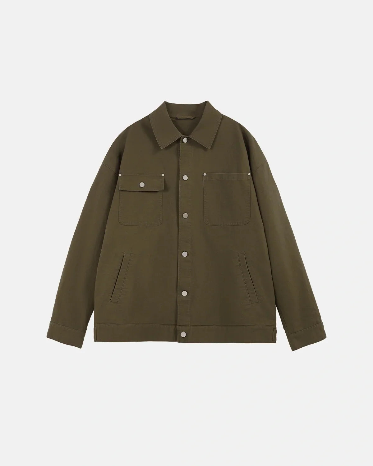 Veste de travail à poche asymétrique