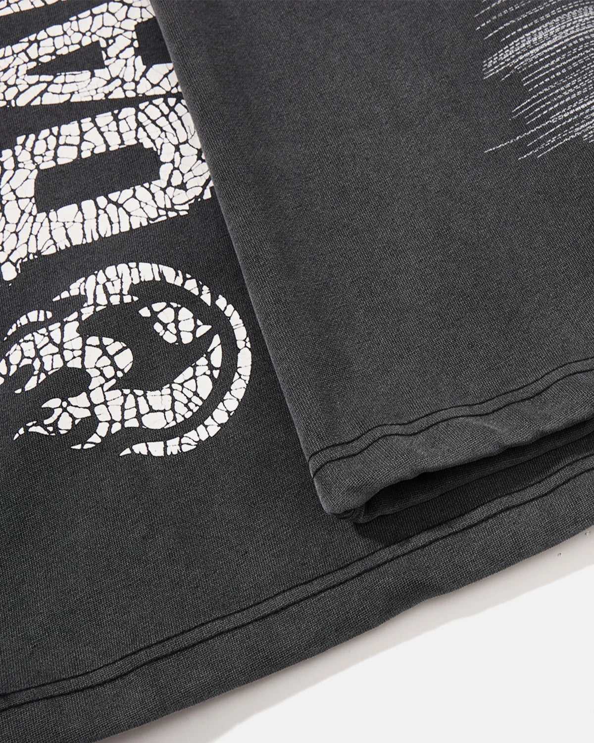 Washed Graphic Barrel Sweatpants
