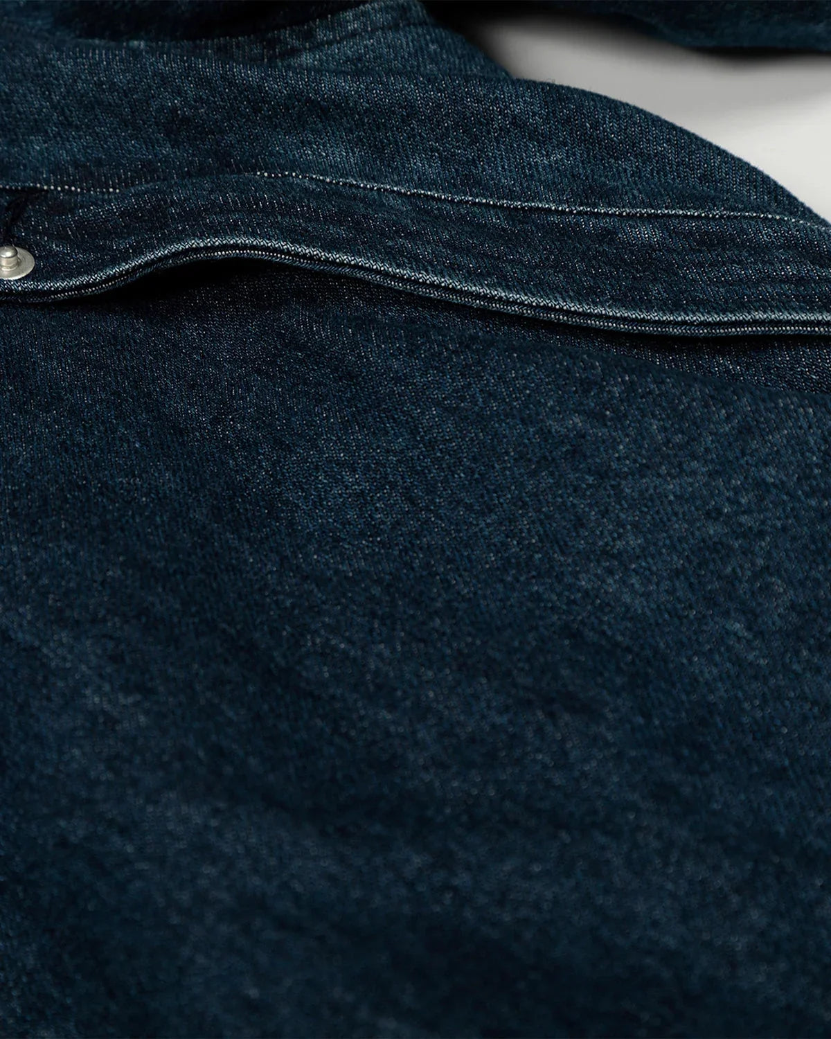 Faux Fur Hooded Padded Denim Jacket MADXMARX