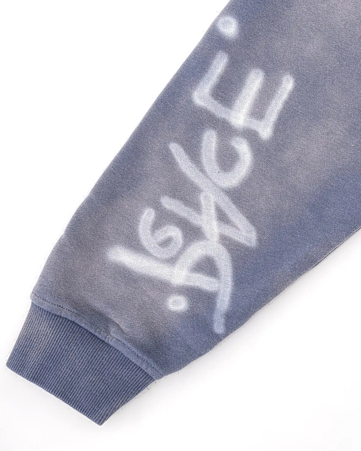 Graffiti Washed Zip Up Hoodies