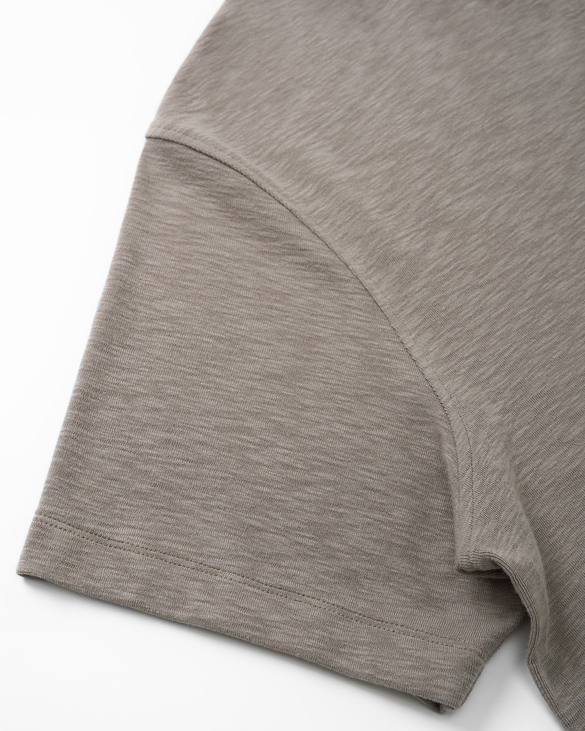 Camiseta casual Henley lisa