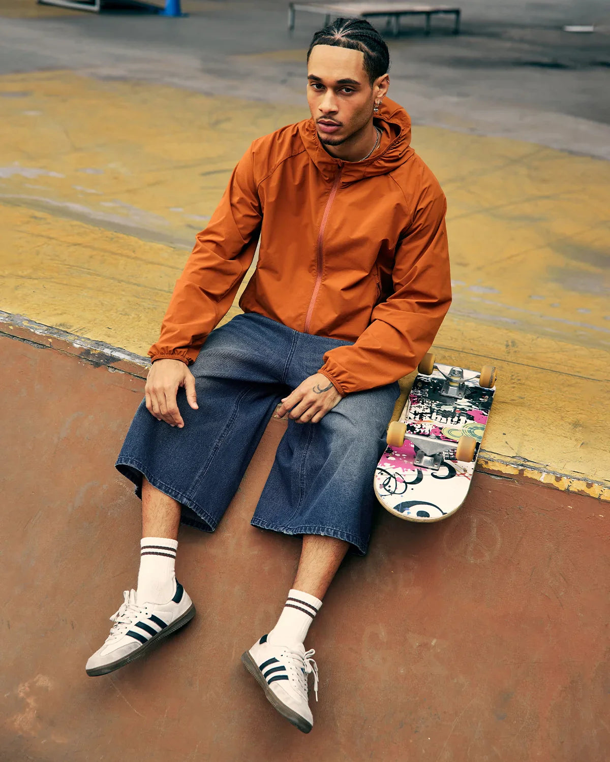Double Waist Baggy Jorts