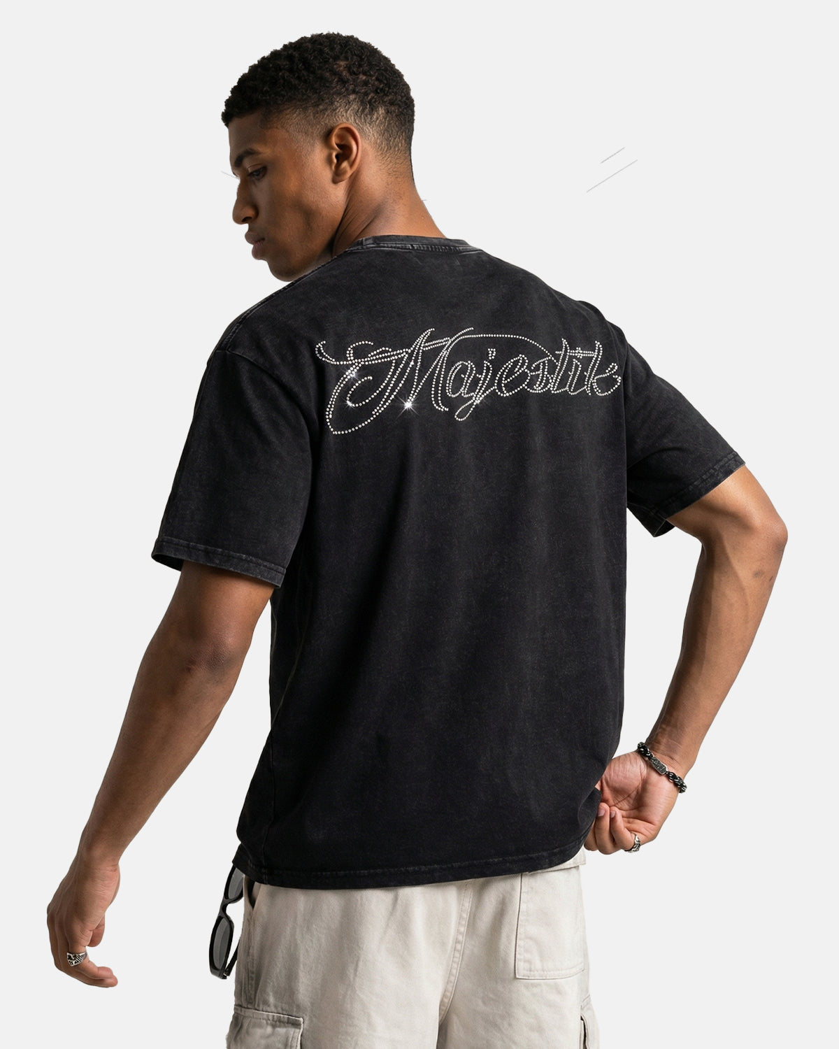 Vintage Rhinestone Graphic T-Shirt