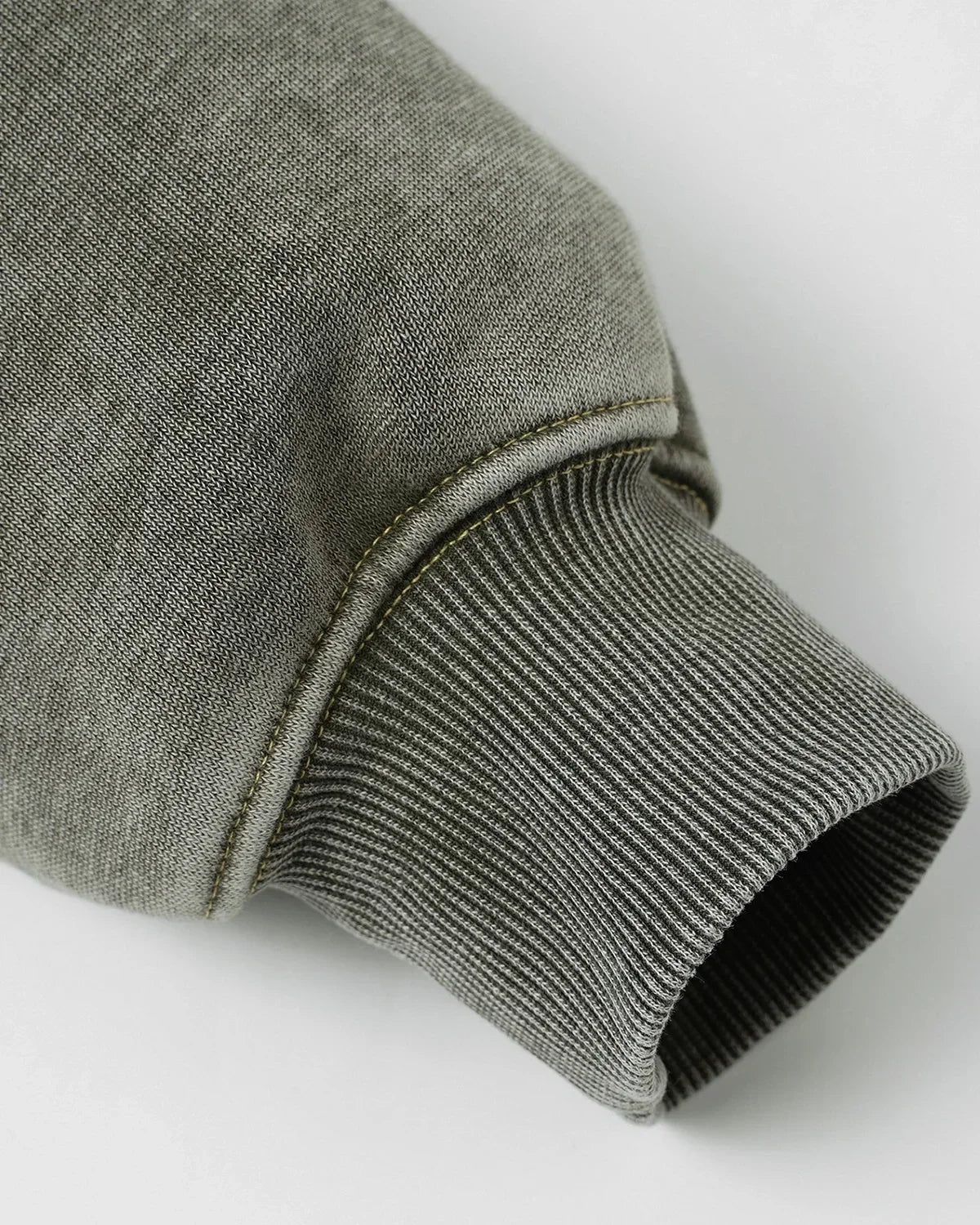 Contrast Stitch Boxy Zip Up Hoodie