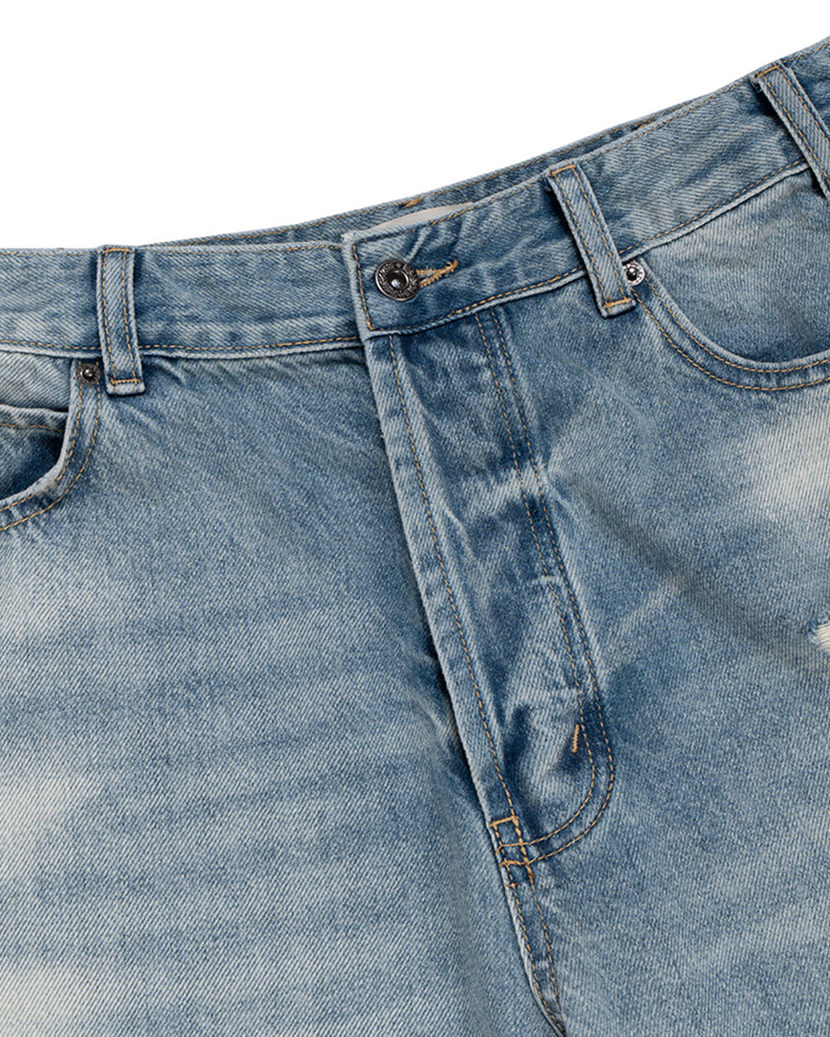 Frayed Longline Baggy Jorts