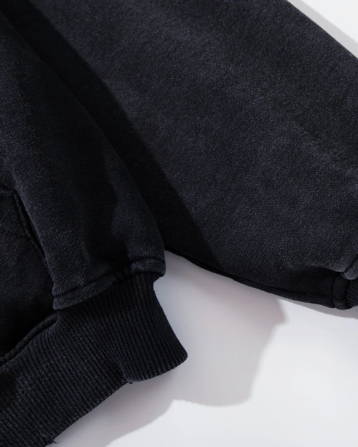 Graffiti Washed Zip Up Hoodie