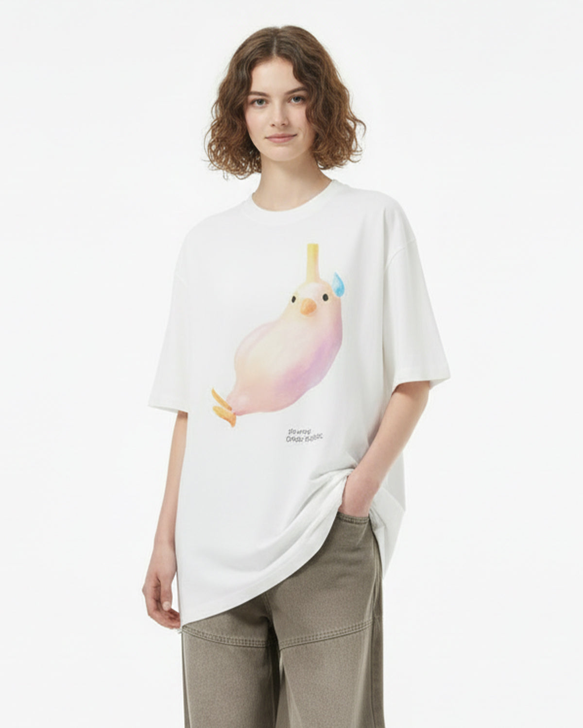 Funny Graphic Cotton T-shirt