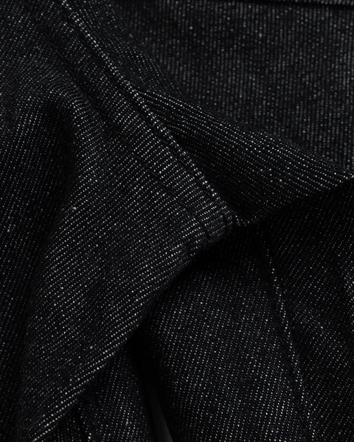 Buttons Up Raw Baggy Jeans