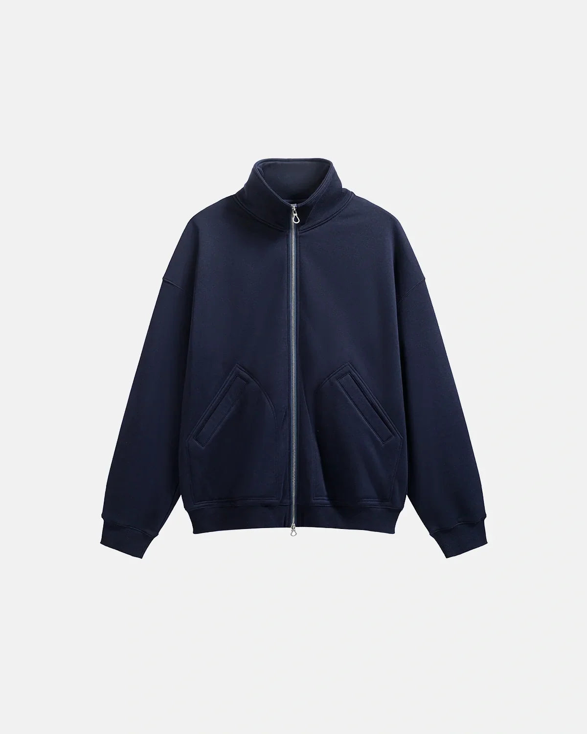 Polar Fleece High Neck Zip Up Jacket