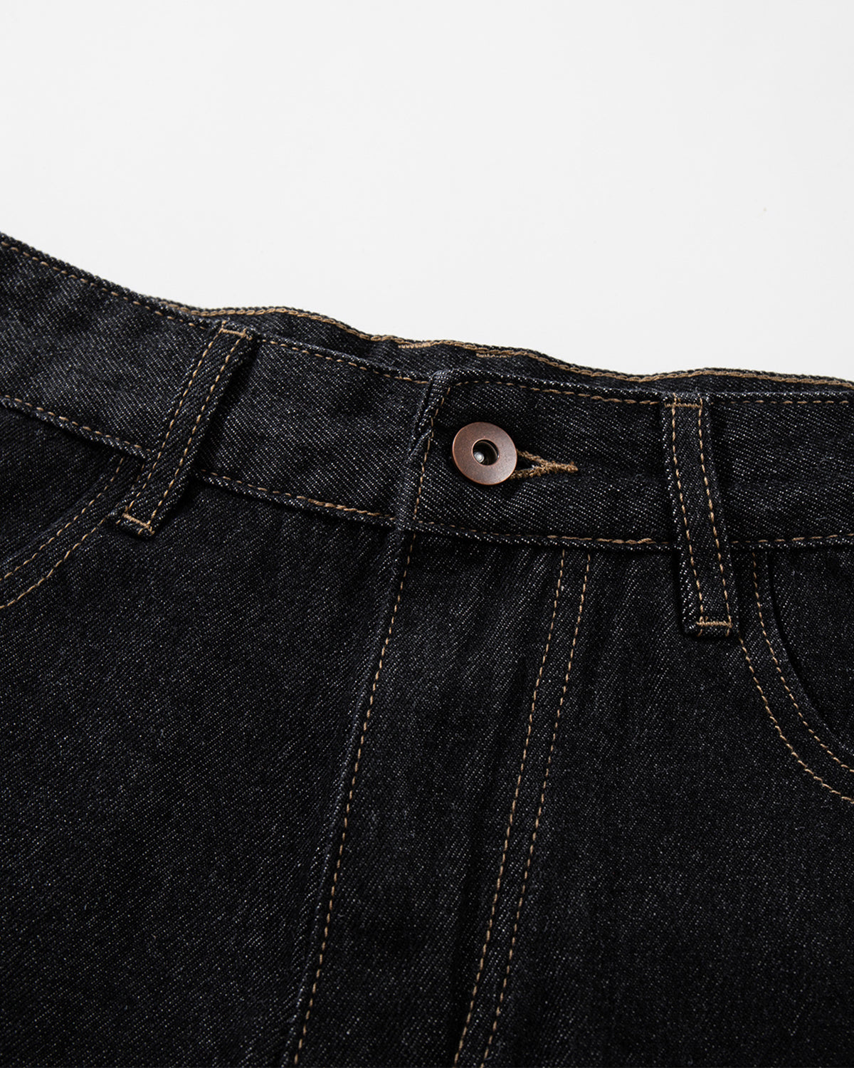 Raw Denim Longline Cargo Jorts