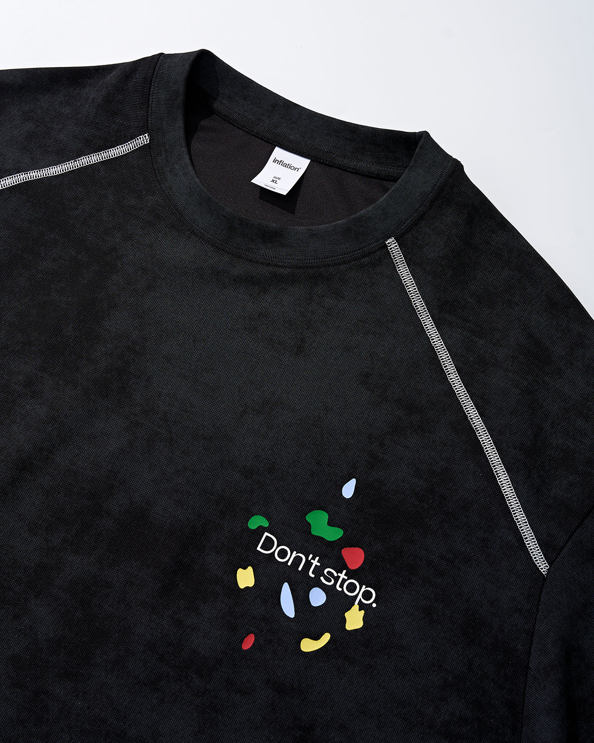 Snow Washed Puff Print T-Shirt