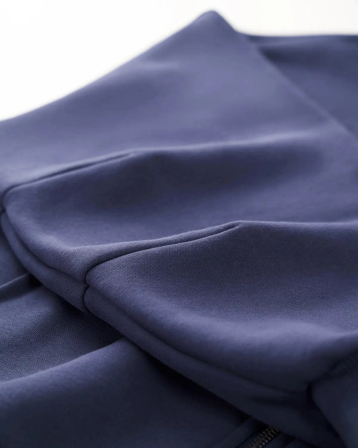 High Collar Fleece Double Zip-Up Hoodies MADXMARX