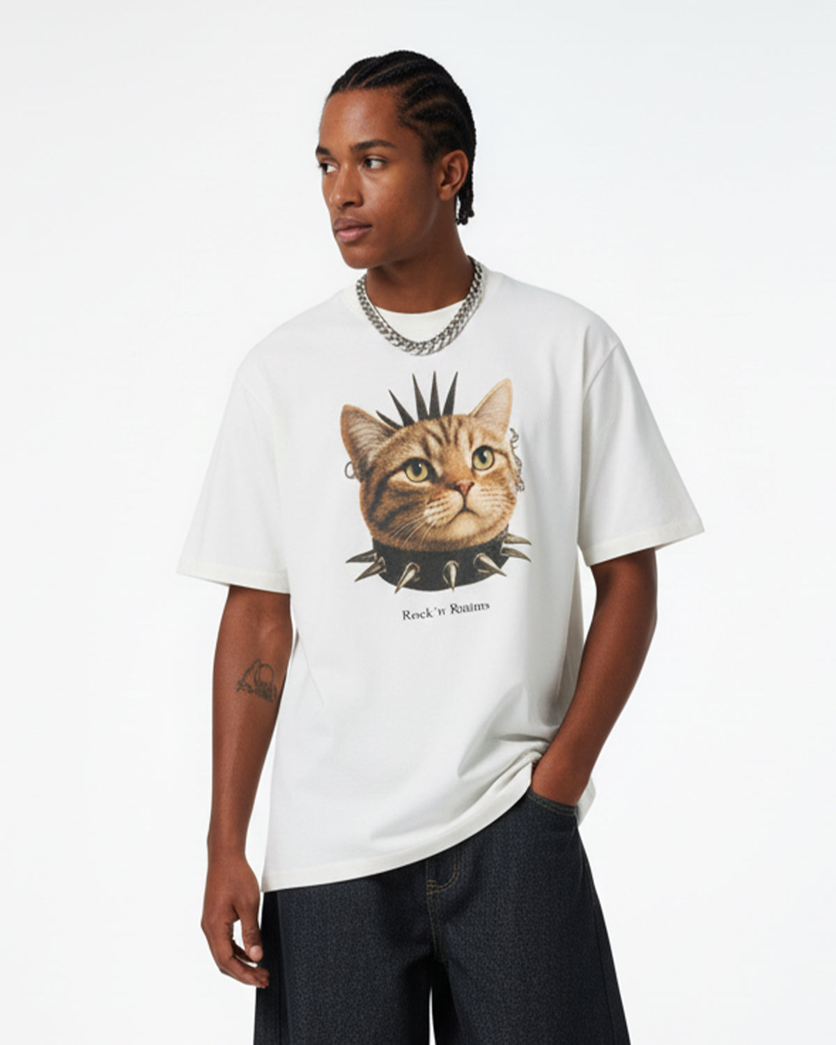 Funny Graphic Cotton T-shirt