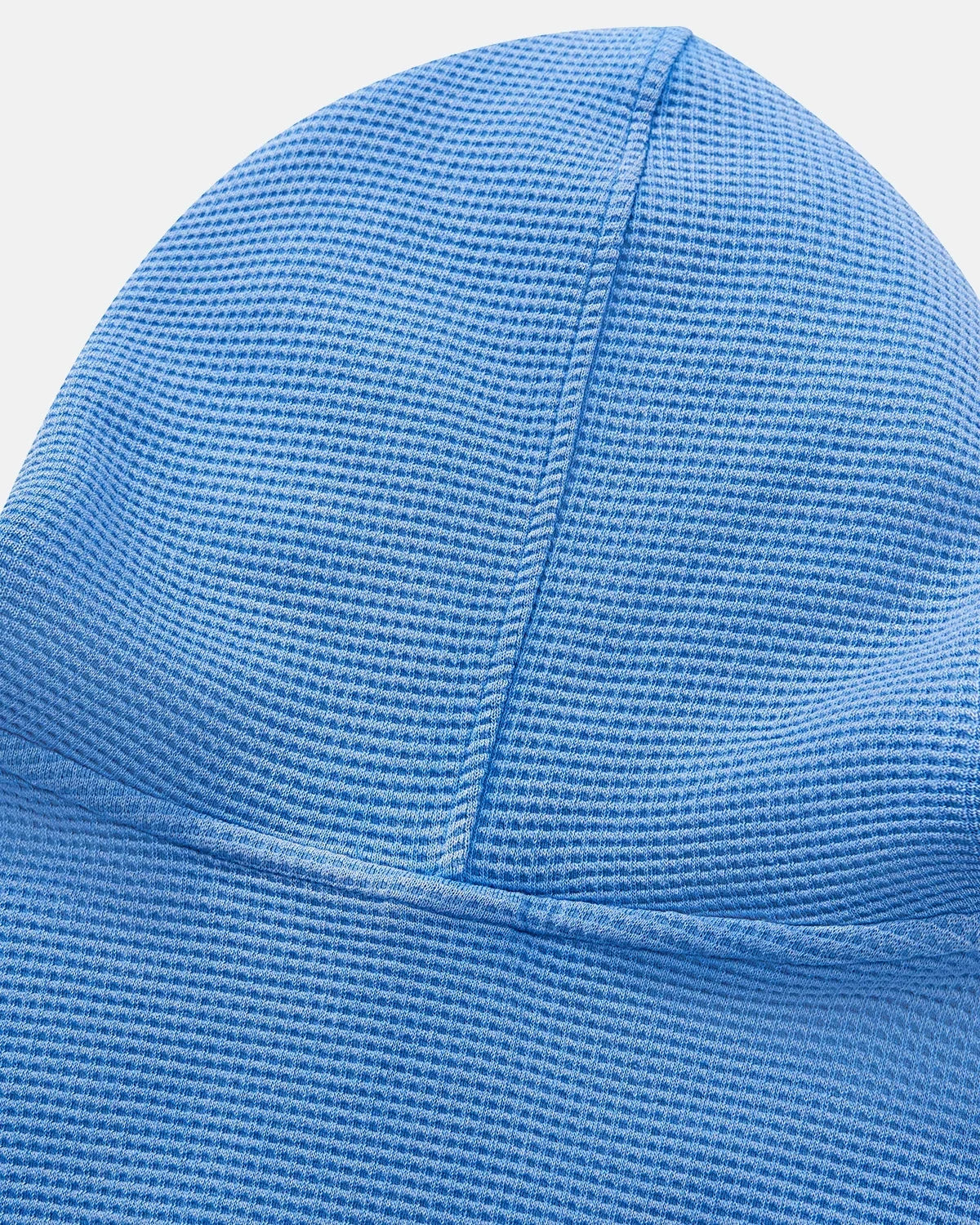 Sweat à capuche zippé gaufré délavé vintage