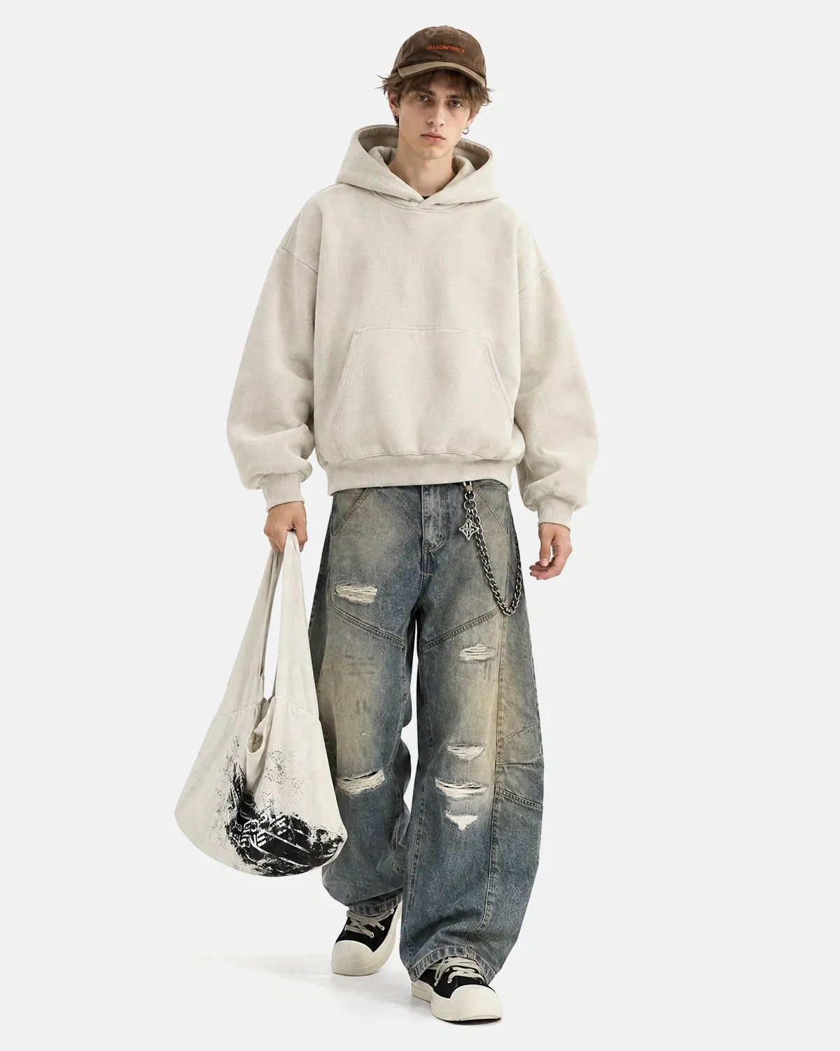 Blank Comfy Boxy Fit Hoodies MADXMARX