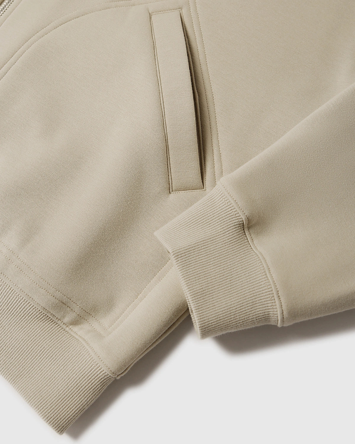 Polar Fleece High Neck Zip Up Jacket
