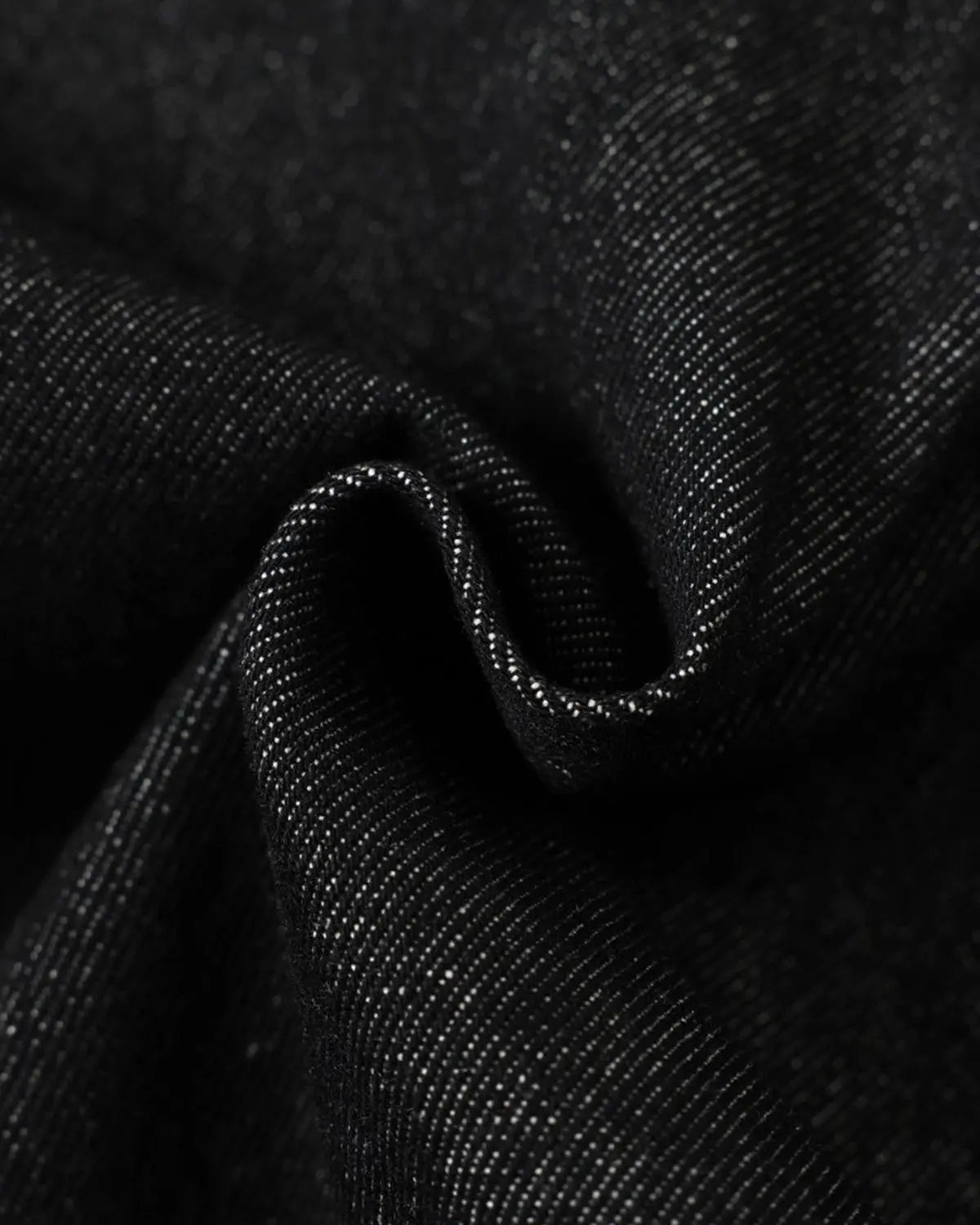 Metal Toggle Raw Denim Jacket